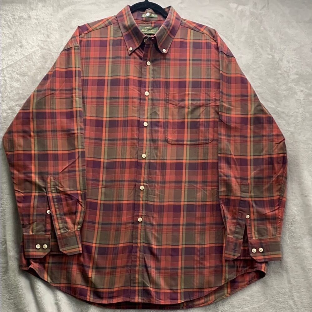 ORVIS | XL Men CASUAL PLAID SHIRT BUTTON DOWN | SIGNATURE COLLE